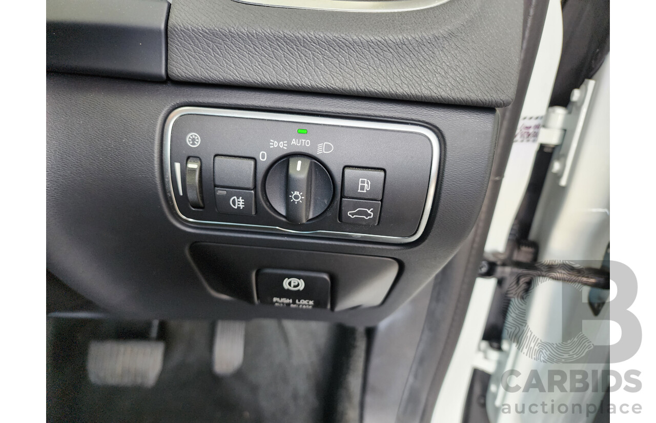 6/2015 Volvo S60 T5 Luxury F MY16 4d Sedan White 2.0L