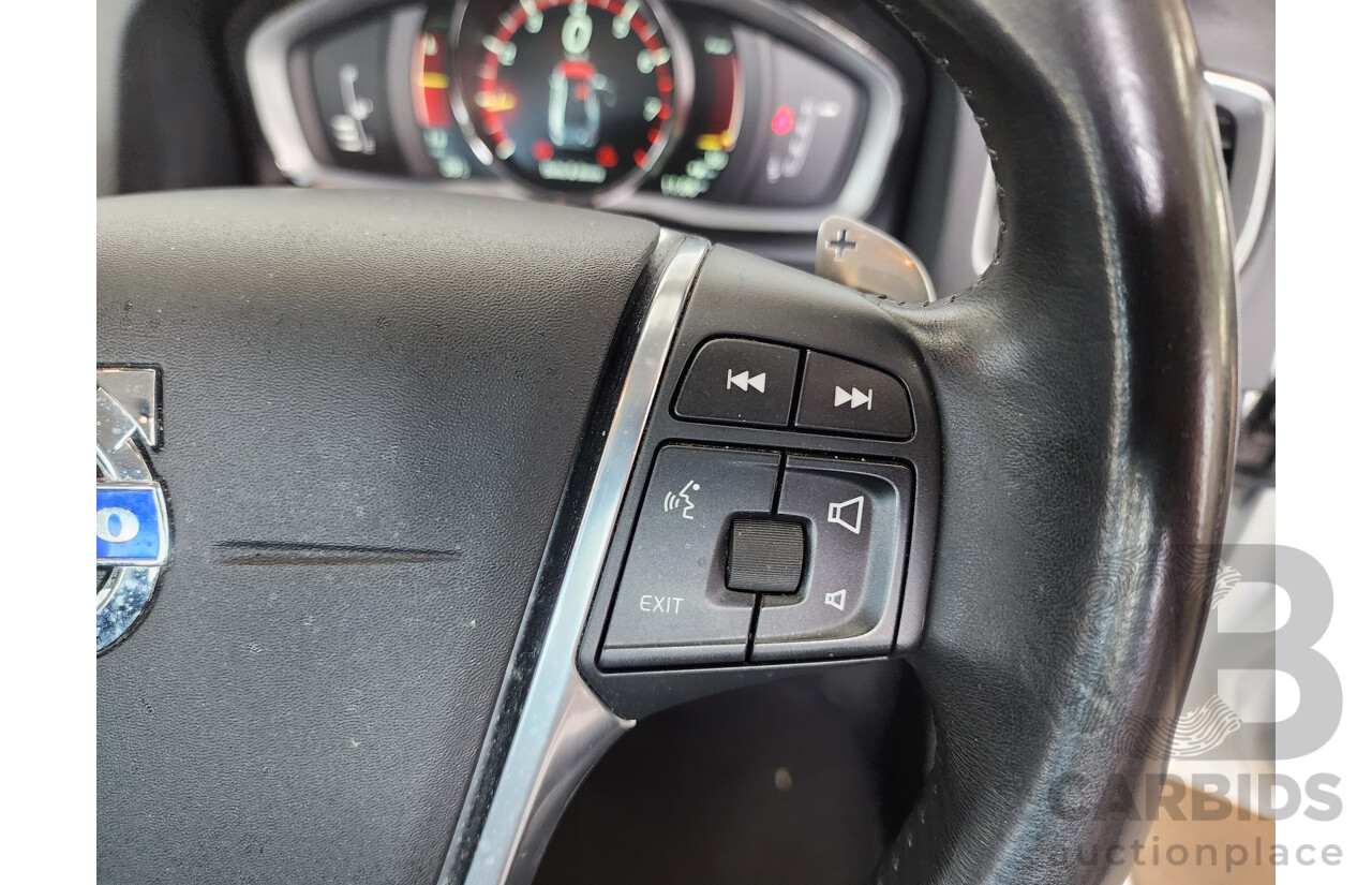 6/2015 Volvo S60 T5 Luxury F MY16 4d Sedan White 2.0L