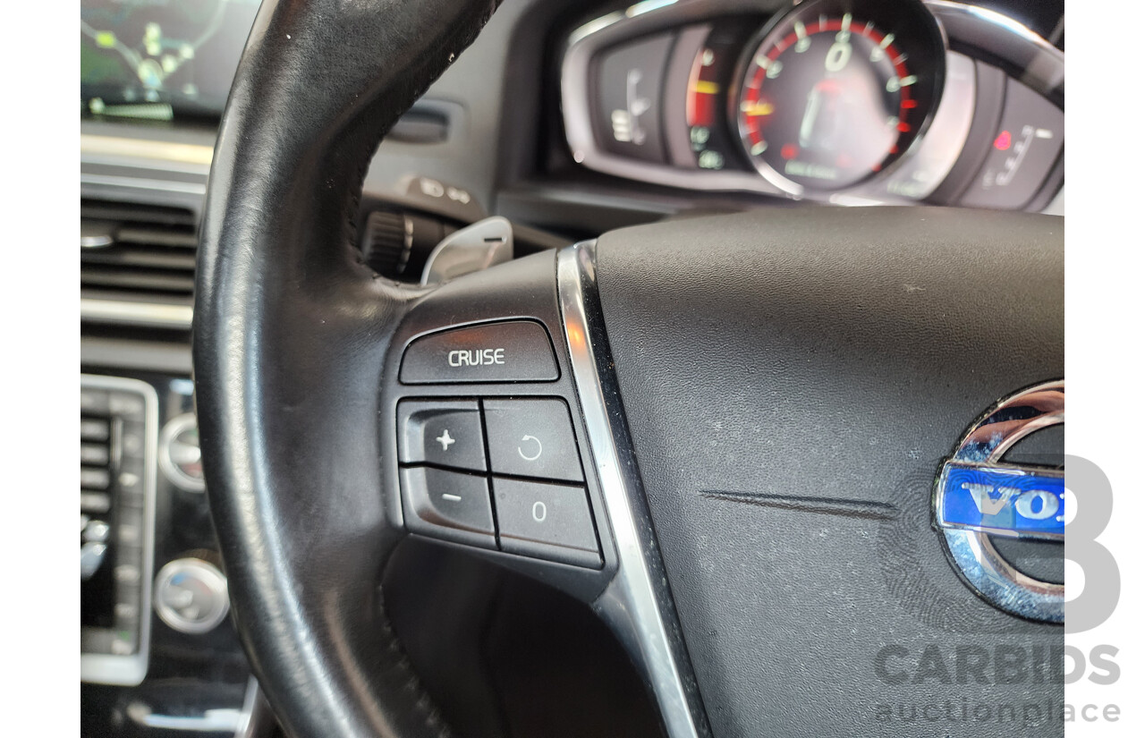 6/2015 Volvo S60 T5 Luxury F MY16 4d Sedan White 2.0L