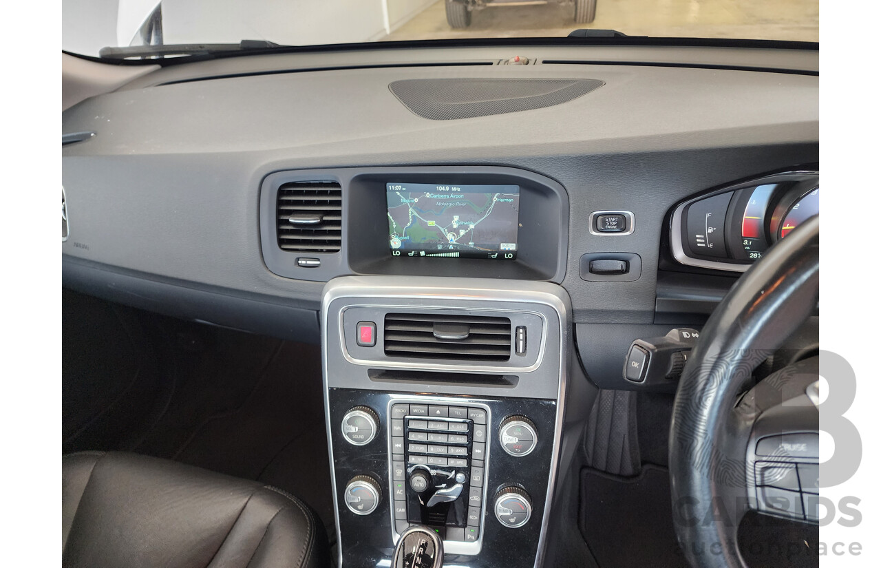 6/2015 Volvo S60 T5 Luxury F MY16 4d Sedan White 2.0L