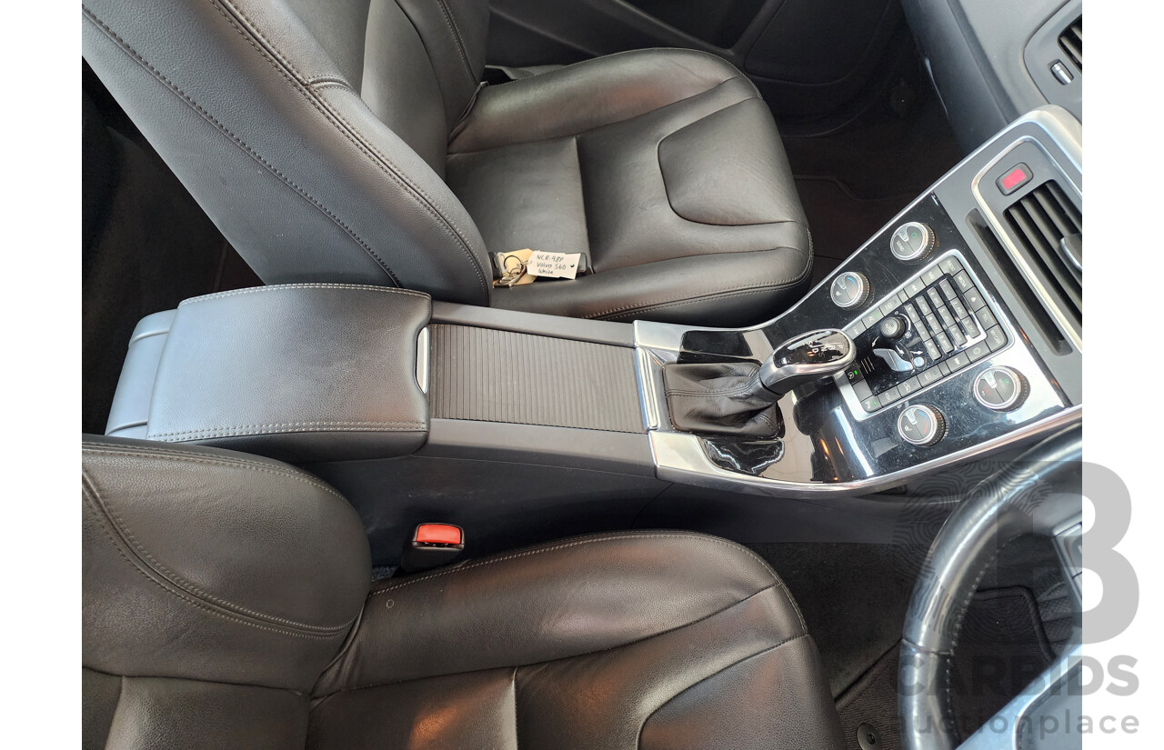 6/2015 Volvo S60 T5 Luxury F MY16 4d Sedan White 2.0L