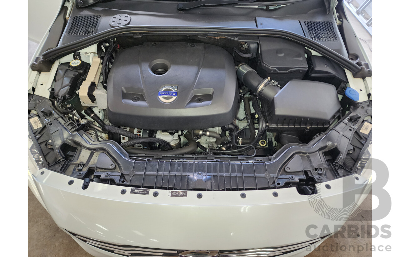 6/2015 Volvo S60 T5 Luxury F MY16 4d Sedan White 2.0L