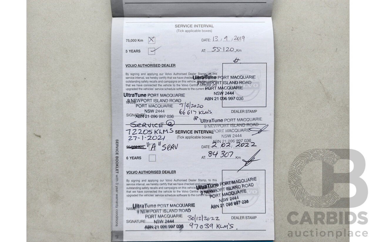 6/2015 Volvo S60 T5 Luxury F MY16 4d Sedan White 2.0L