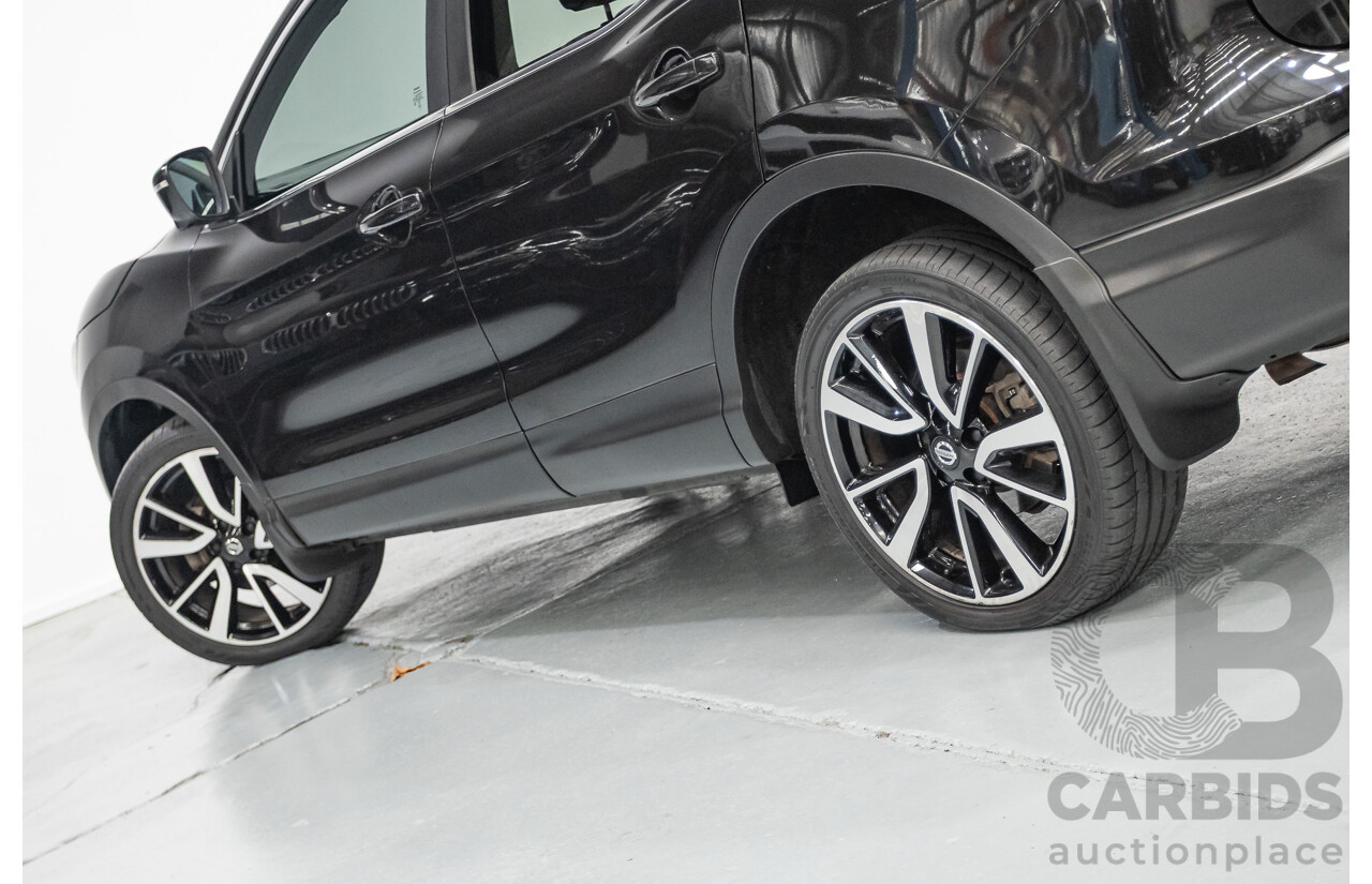 1/2016 Nissan Qashqai TI J11 4d Wagon Black Pearl Metallic 2.0L
