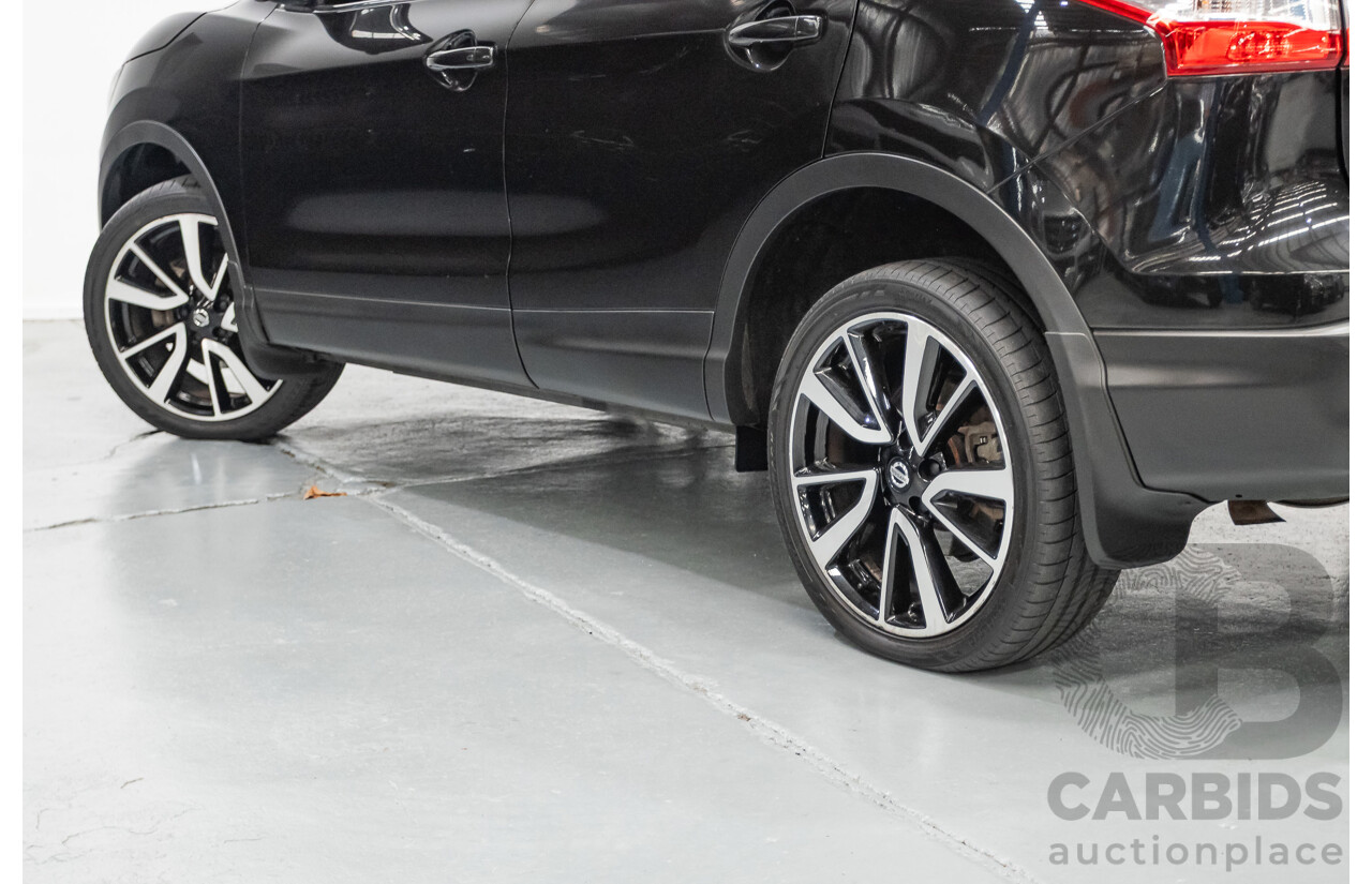 1/2016 Nissan Qashqai TI J11 4d Wagon Black Pearl Metallic 2.0L