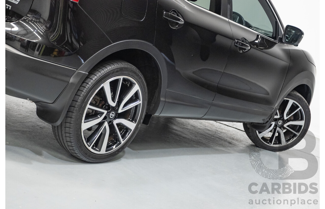 1/2016 Nissan Qashqai TI J11 4d Wagon Black Pearl Metallic 2.0L