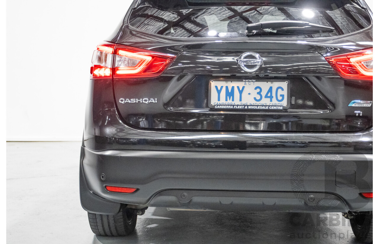 1/2016 Nissan Qashqai TI J11 4d Wagon Black Pearl Metallic 2.0L