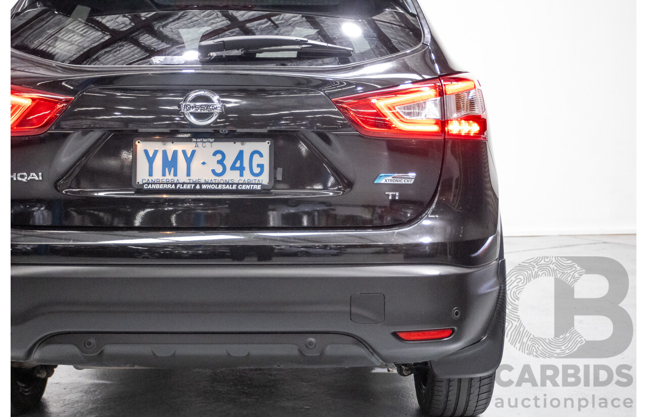 1/2016 Nissan Qashqai TI J11 4d Wagon Black Pearl Metallic 2.0L