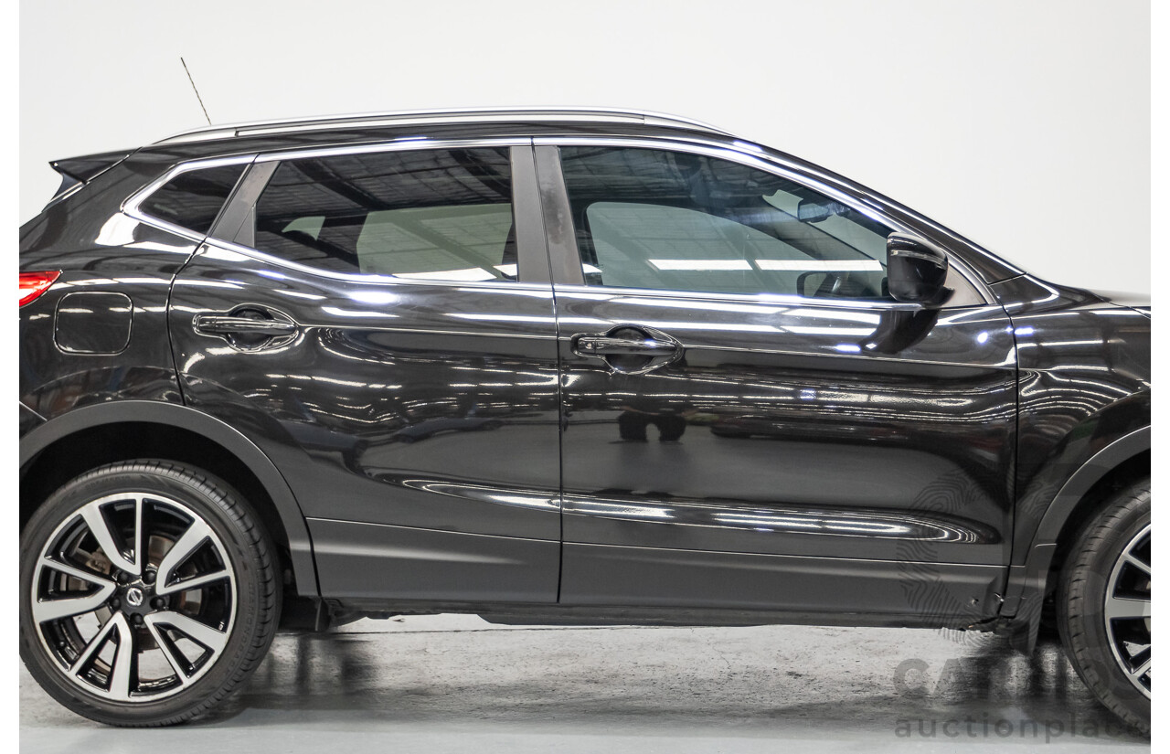 1/2016 Nissan Qashqai TI J11 4d Wagon Black Pearl Metallic 2.0L
