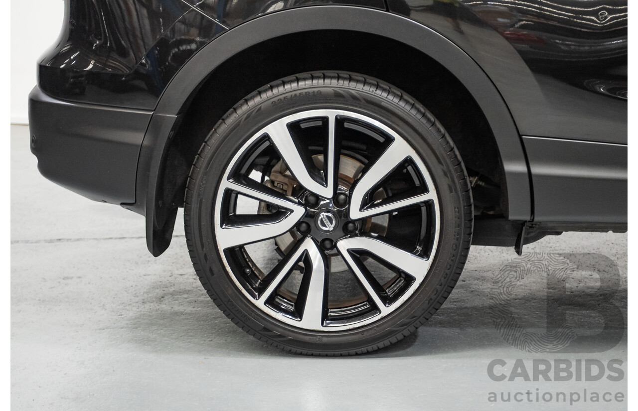 1/2016 Nissan Qashqai TI J11 4d Wagon Black Pearl Metallic 2.0L