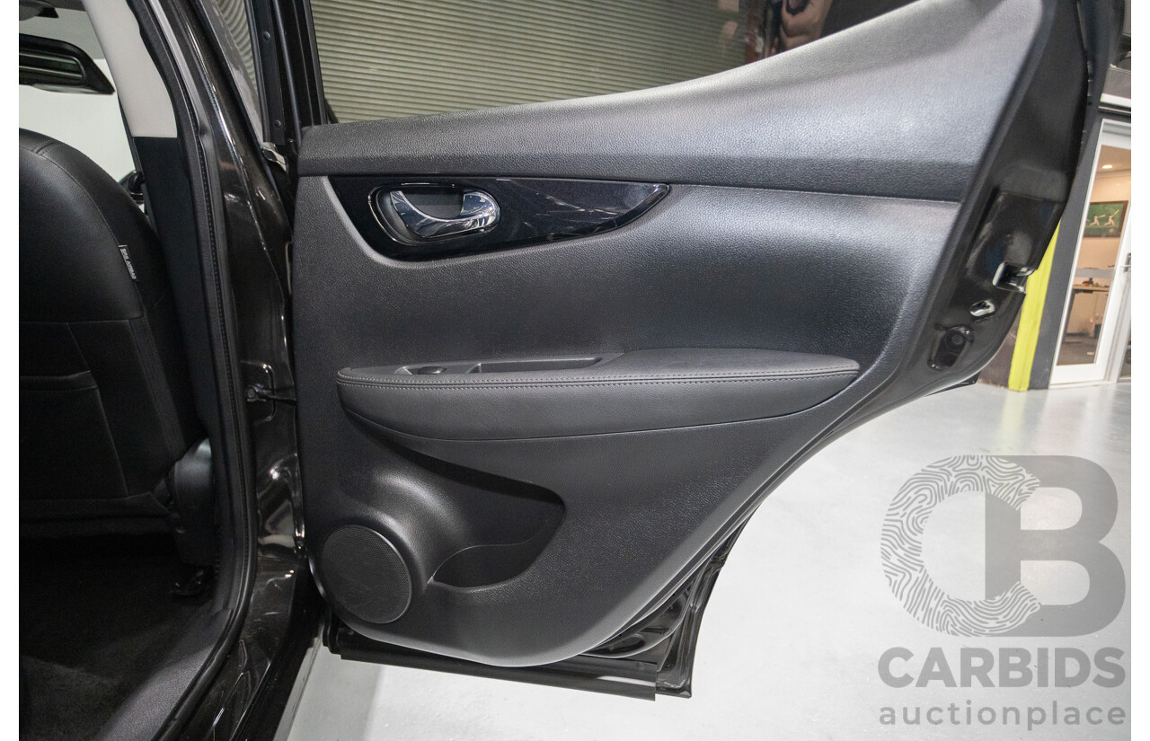 1/2016 Nissan Qashqai TI J11 4d Wagon Black Pearl Metallic 2.0L