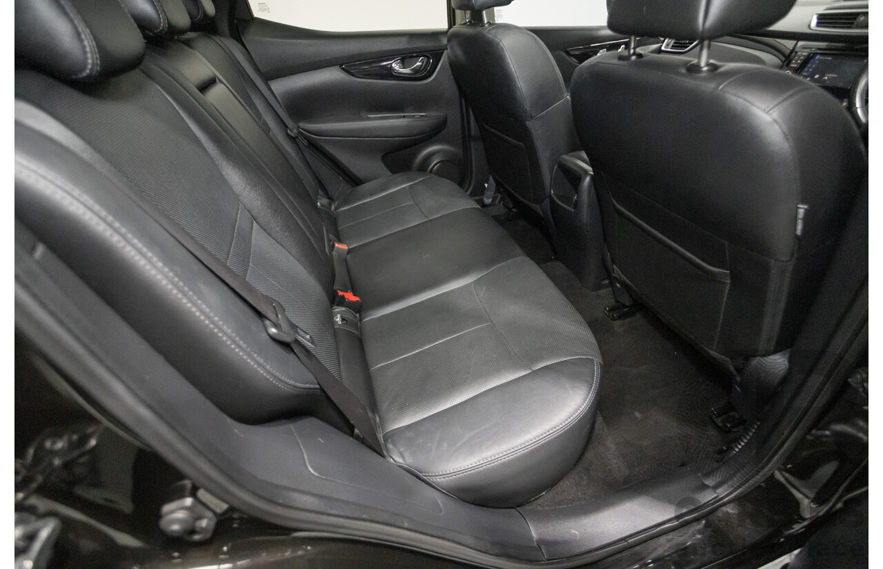 1/2016 Nissan Qashqai TI J11 4d Wagon Black Pearl Metallic 2.0L