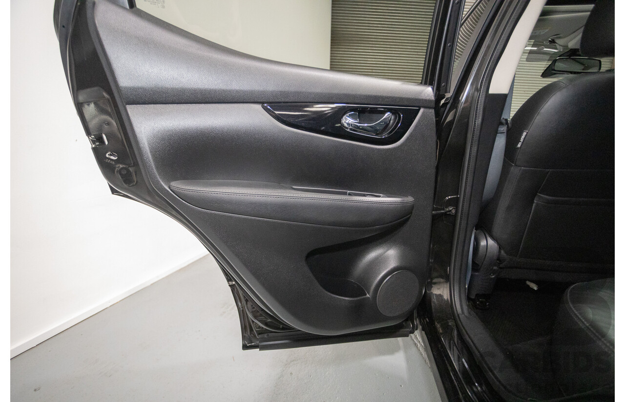 1/2016 Nissan Qashqai TI J11 4d Wagon Black Pearl Metallic 2.0L