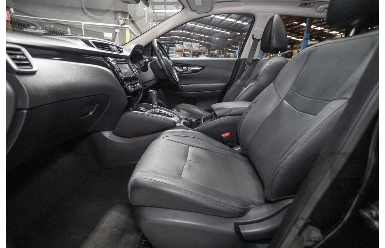 1/2016 Nissan Qashqai TI J11 4d Wagon Black Pearl Metallic 2.0L