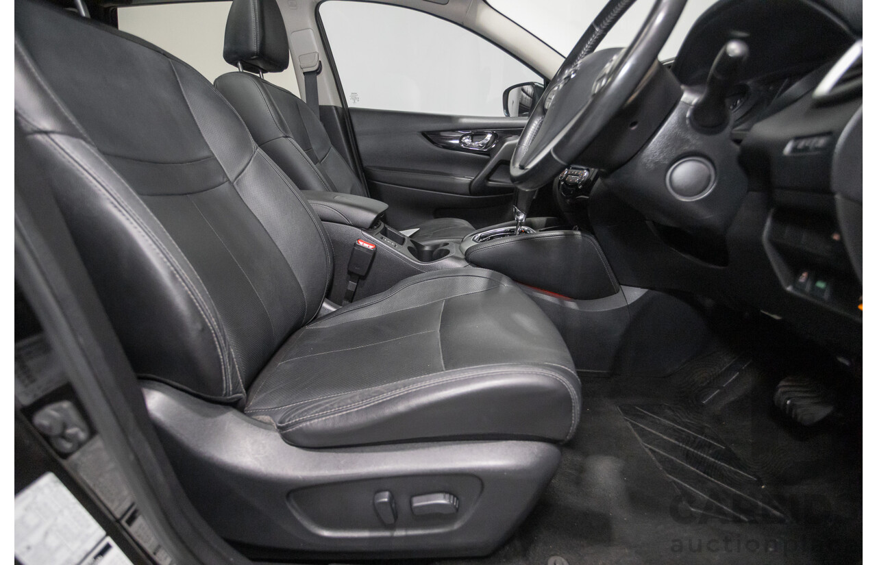 1/2016 Nissan Qashqai TI J11 4d Wagon Black Pearl Metallic 2.0L