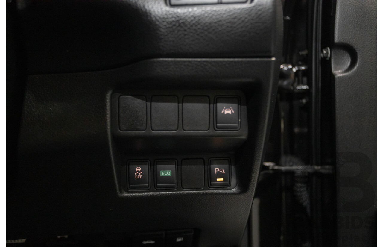 1/2016 Nissan Qashqai TI J11 4d Wagon Black Pearl Metallic 2.0L