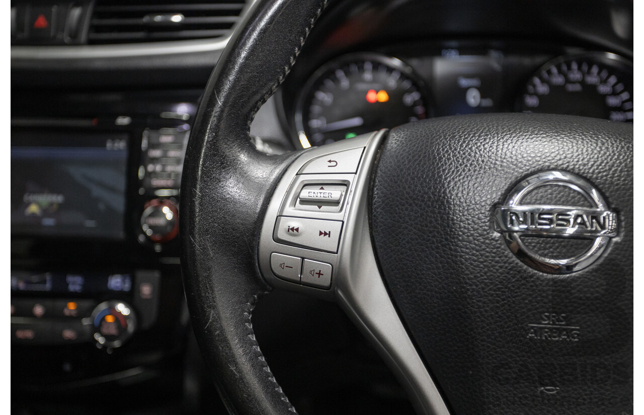 1/2016 Nissan Qashqai TI J11 4d Wagon Black Pearl Metallic 2.0L