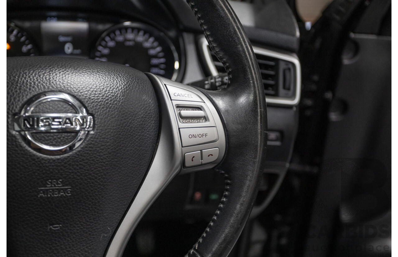 1/2016 Nissan Qashqai TI J11 4d Wagon Black Pearl Metallic 2.0L