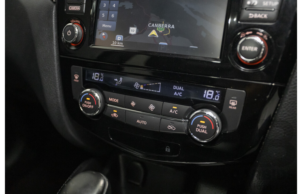 1/2016 Nissan Qashqai TI J11 4d Wagon Black Pearl Metallic 2.0L