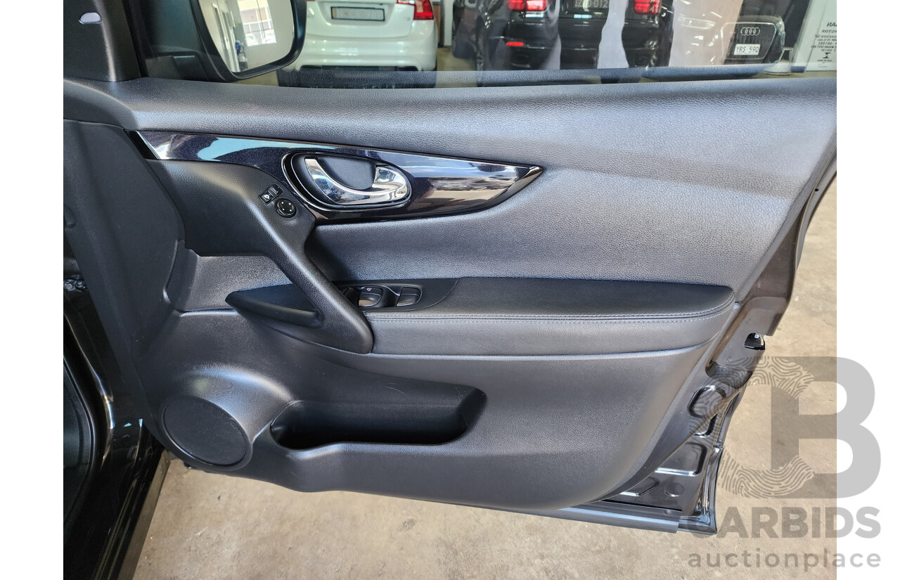 1/2016 Nissan Qashqai TI (4x2) J11 4d Wagon Black 2.0L