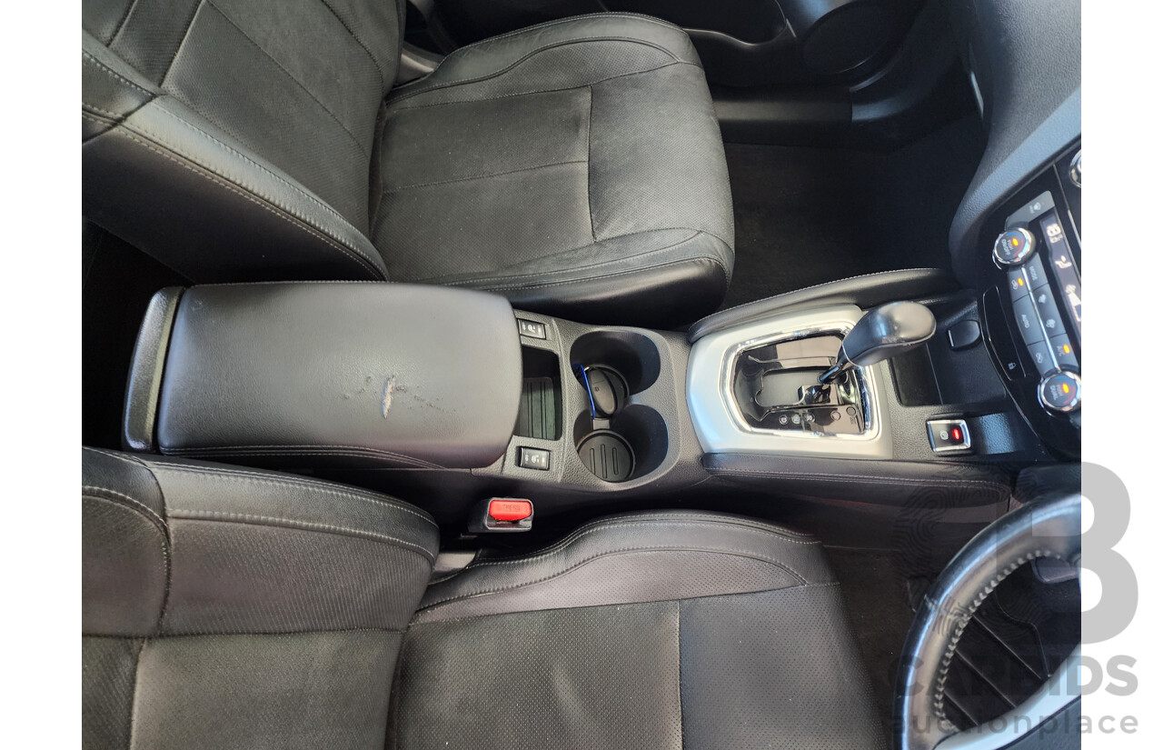 1/2016 Nissan Qashqai TI (4x2) J11 4d Wagon Black 2.0L