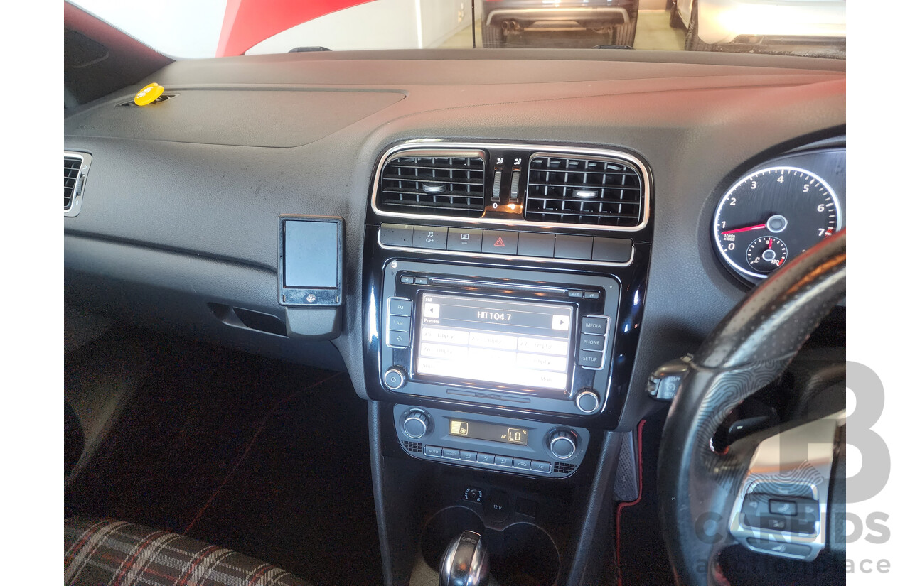 7/2012 Volkswagen Polo GTi 6R MY12 5d Hatchback Red 1.4L