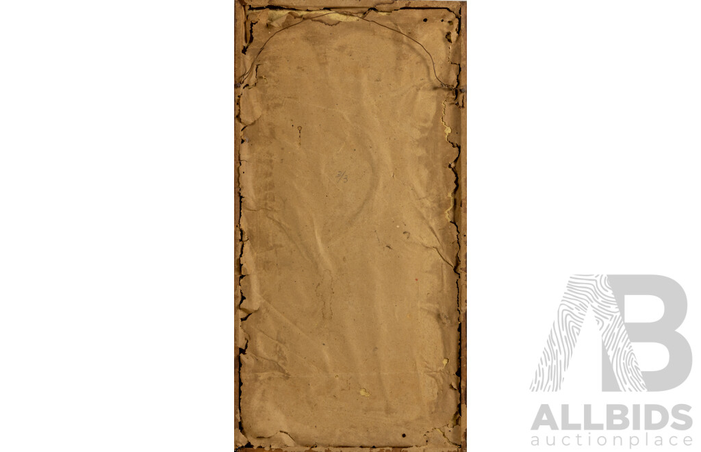 Trio of Antique Photographs & Print CWWI  Featuring Print Portrait of Marshal Foch, Photographic Portrait of Soldier & Trio on Horseback, 30 x 22 cm (largest frame) (3)