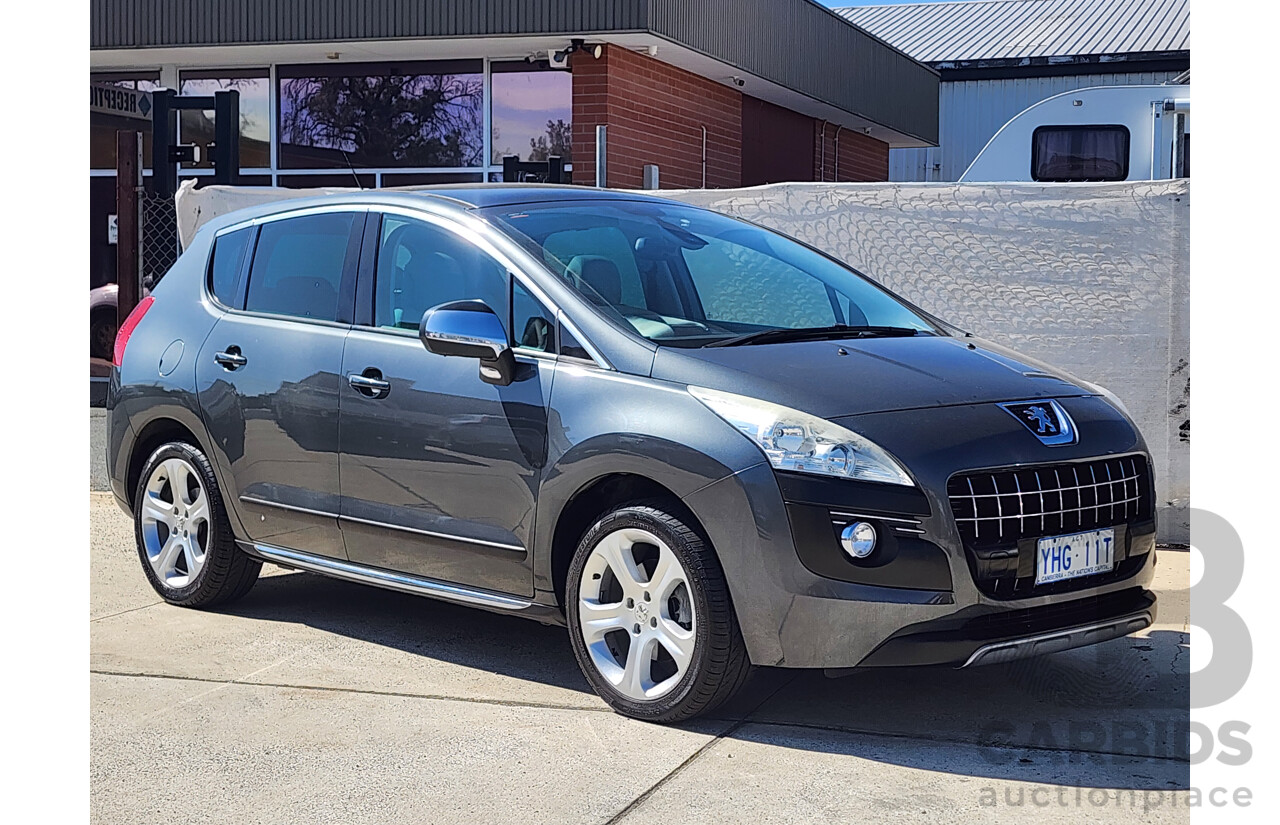 8/2010 Peugeot 3008 XTE 1.6 Turbo  4d Wagon Grey 1.6L