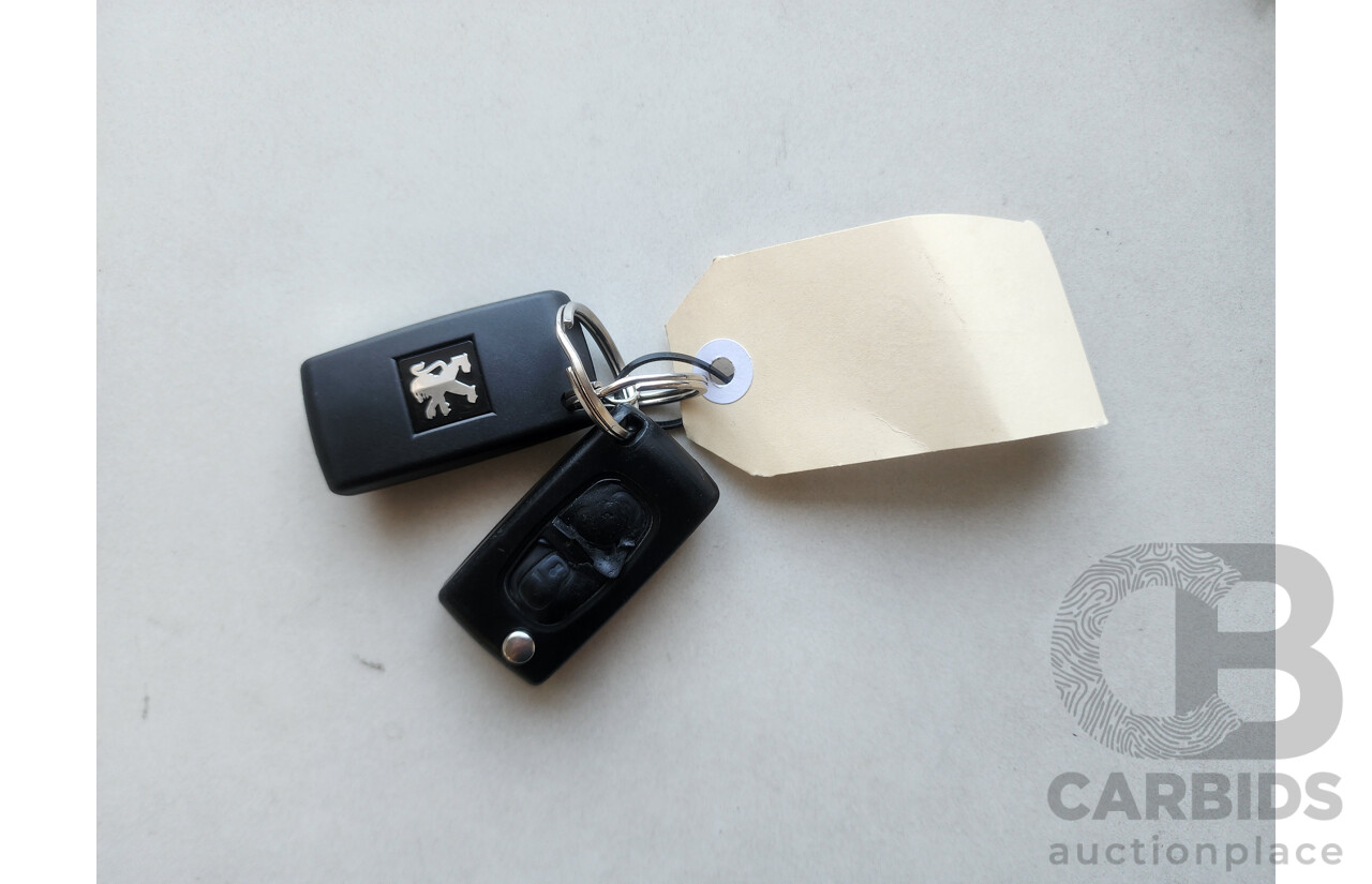 8/2010 Peugeot 3008 XTE 1.6 Turbo  4d Wagon Grey 1.6L