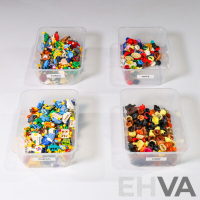 Box of Various Lego Pieces