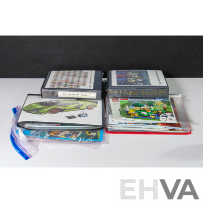 Large Collection of Lego Instruction Booklets