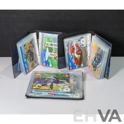 Large Collection of Lego Instruction Booklets