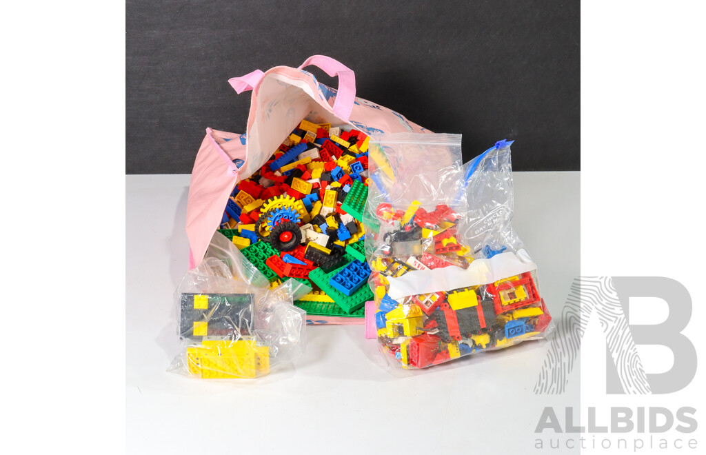 Bag of Various Lego Pieces