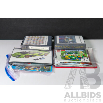 Large Collection of Lego Instruction Booklets
