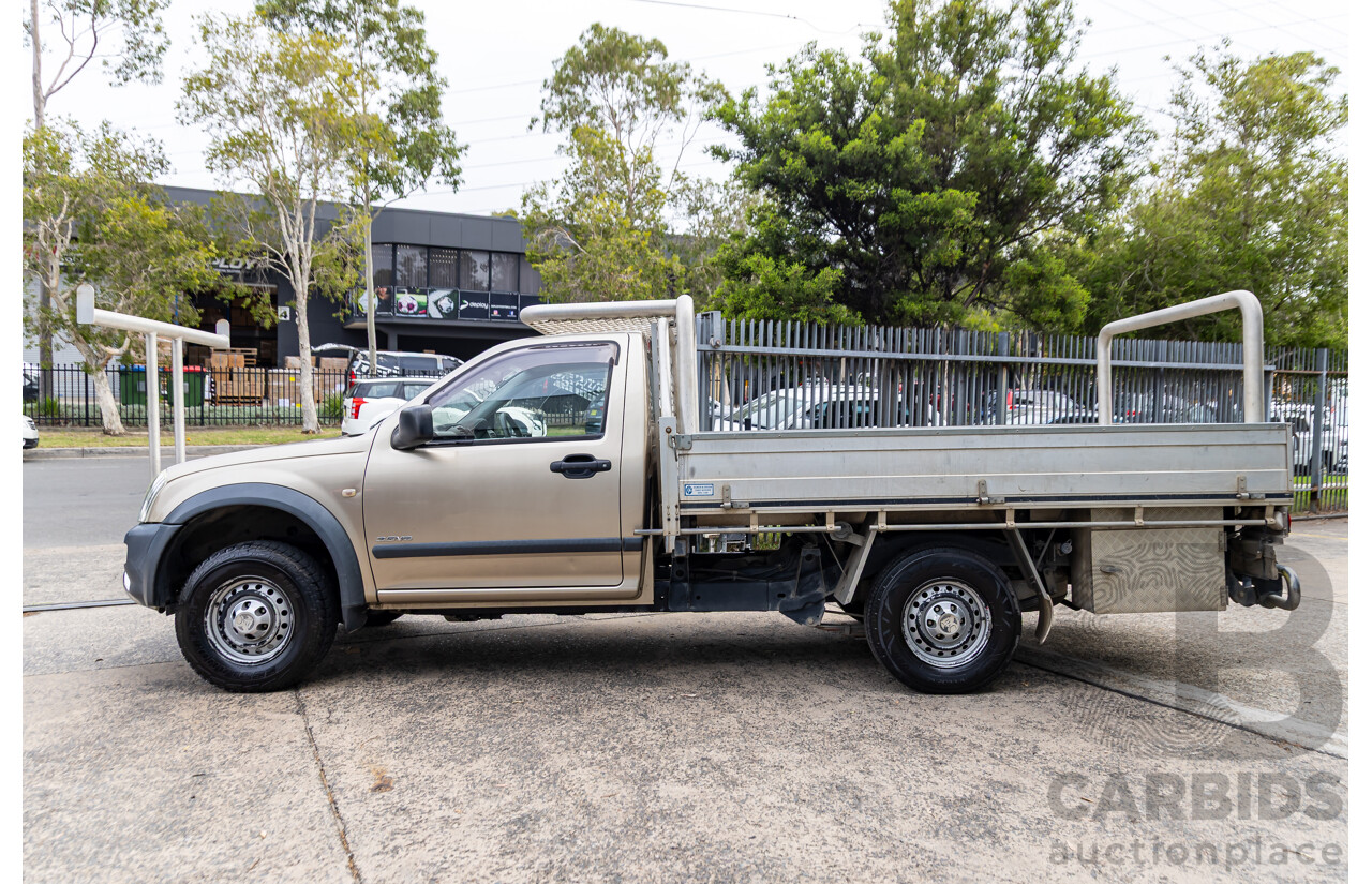 9/2003 Holden Rodeo LX RA C/Chas Satin Gold Metallic V6 3.5L