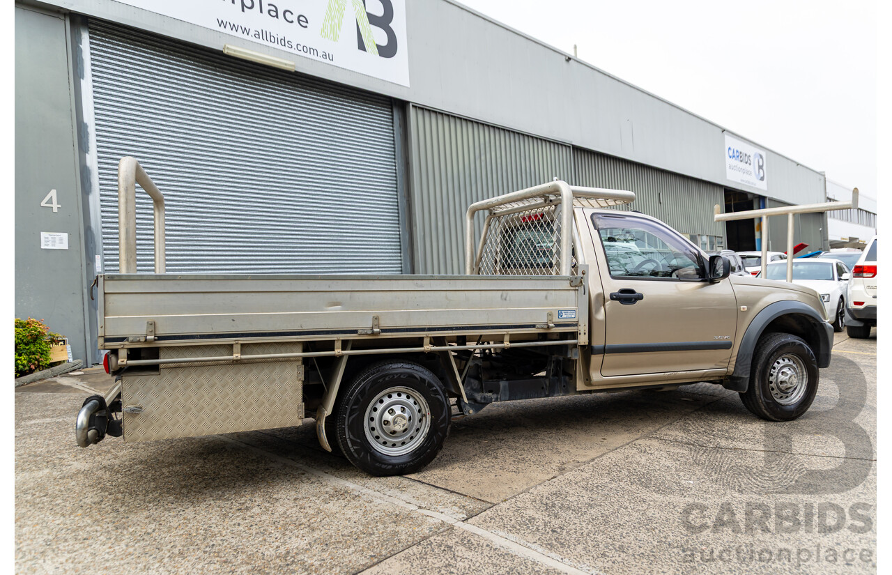 9/2003 Holden Rodeo LX RA C/Chas Satin Gold Metallic V6 3.5L