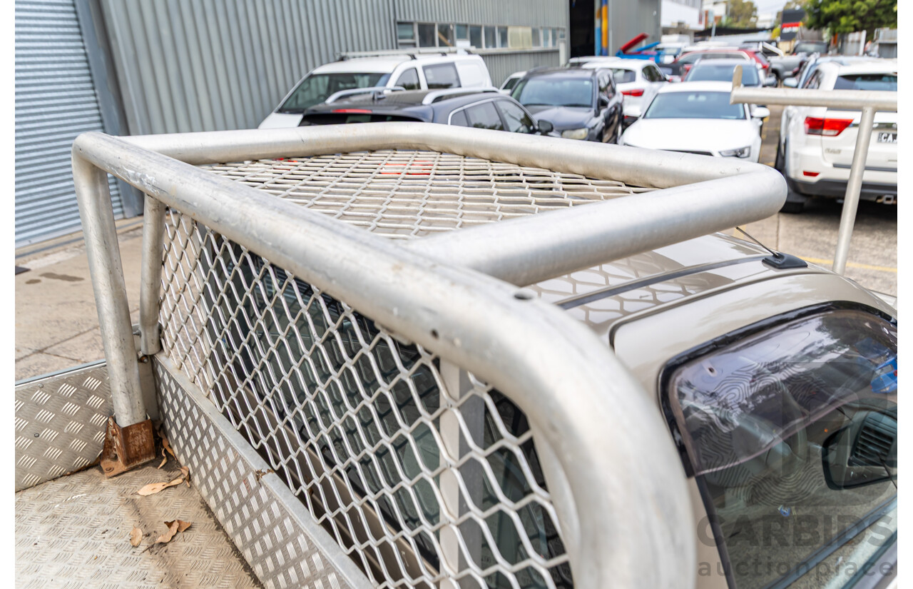 9/2003 Holden Rodeo LX RA C/Chas Satin Gold Metallic V6 3.5L