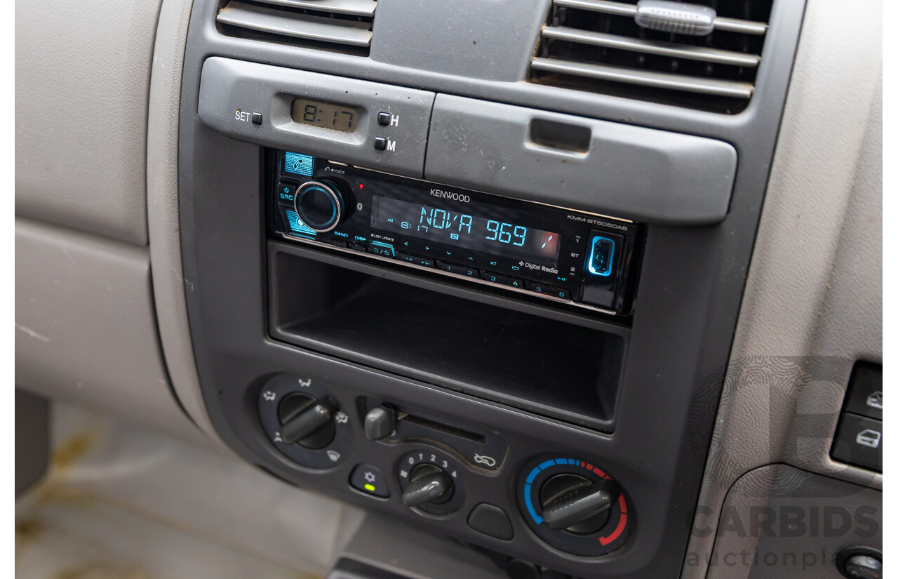 9/2003 Holden Rodeo LX RA C/Chas Satin Gold Metallic V6 3.5L