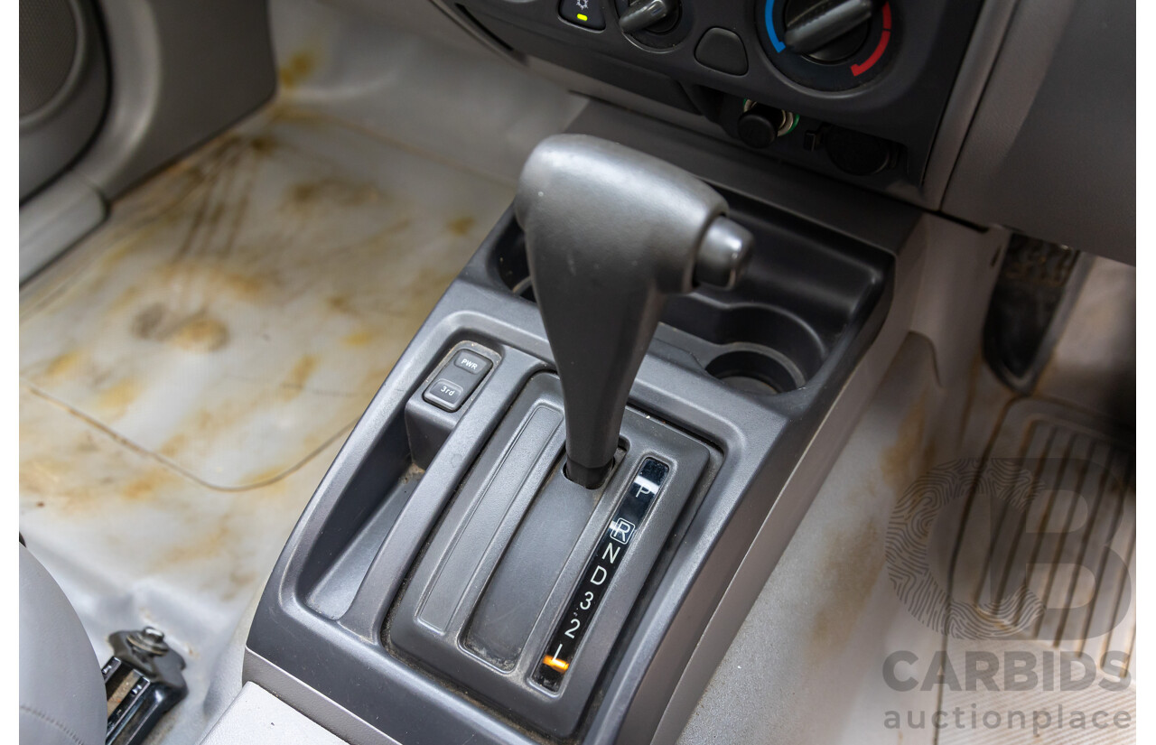 9/2003 Holden Rodeo LX RA C/Chas Satin Gold Metallic V6 3.5L