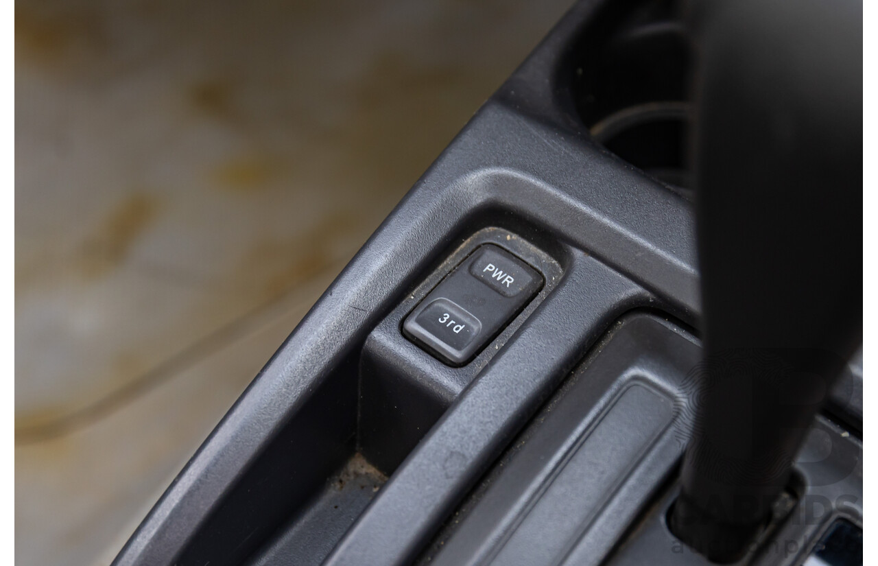 9/2003 Holden Rodeo LX RA C/Chas Satin Gold Metallic V6 3.5L