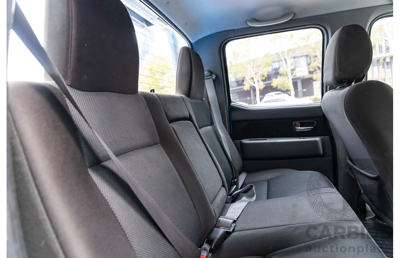 1/2011 Mazda BT-50 Boss B3000 SDX (4x4) 09.5 Dual Cab P/Up Lagoon Blue Metallic Turbo Diesel 3.0L