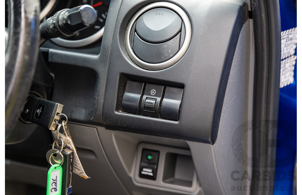 1/2011 Mazda BT-50 Boss B3000 SDX (4x4) 09.5 Dual Cab P/Up Lagoon Blue Metallic Turbo Diesel 3.0L