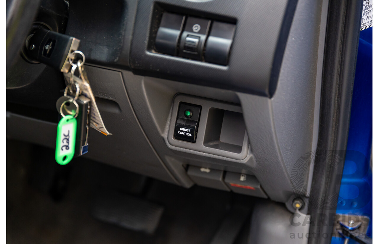 1/2011 Mazda BT-50 Boss B3000 SDX (4x4) 09.5 Dual Cab P/Up Lagoon Blue Metallic Turbo Diesel 3.0L