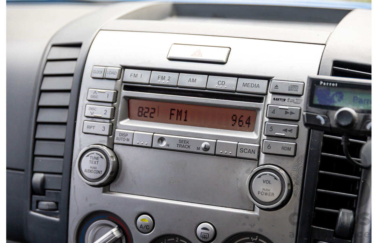 1/2011 Mazda BT-50 Boss B3000 SDX (4x4) 09.5 Dual Cab P/Up Lagoon Blue Metallic Turbo Diesel 3.0L