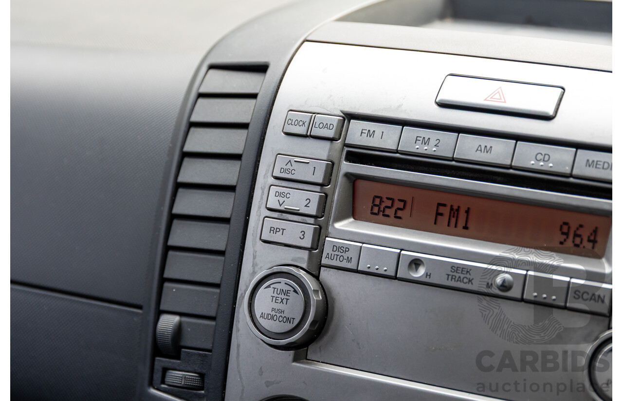 1/2011 Mazda BT-50 Boss B3000 SDX (4x4) 09.5 Dual Cab P/Up Lagoon Blue Metallic Turbo Diesel 3.0L