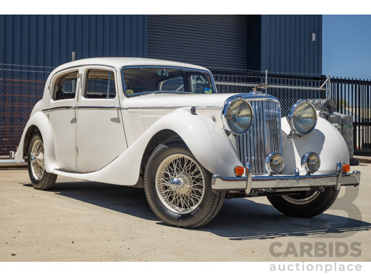1947 Jaguar Mk IV Saloon White 3.5L