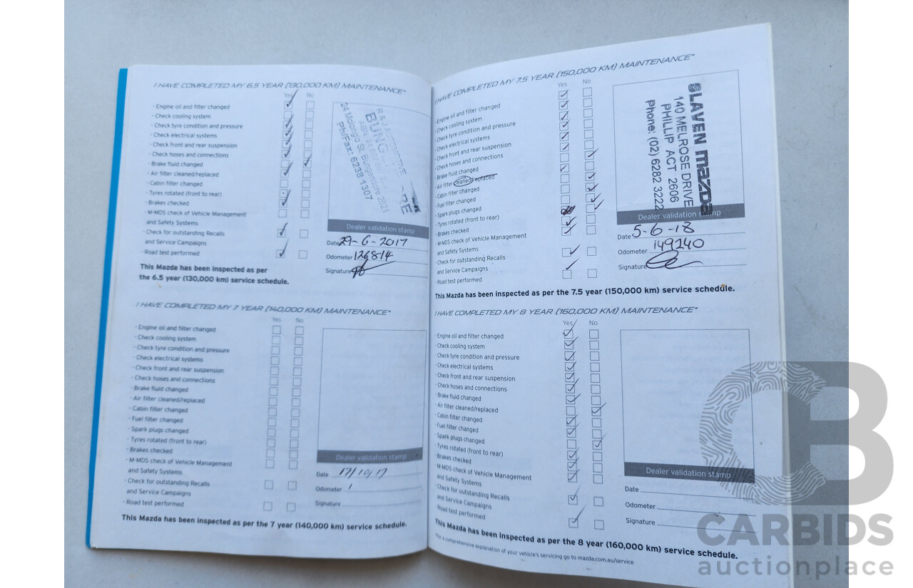 3/2012 Mazda Cx-5 Grand Tourer (4x4)  4d Wagon Black 2.2L