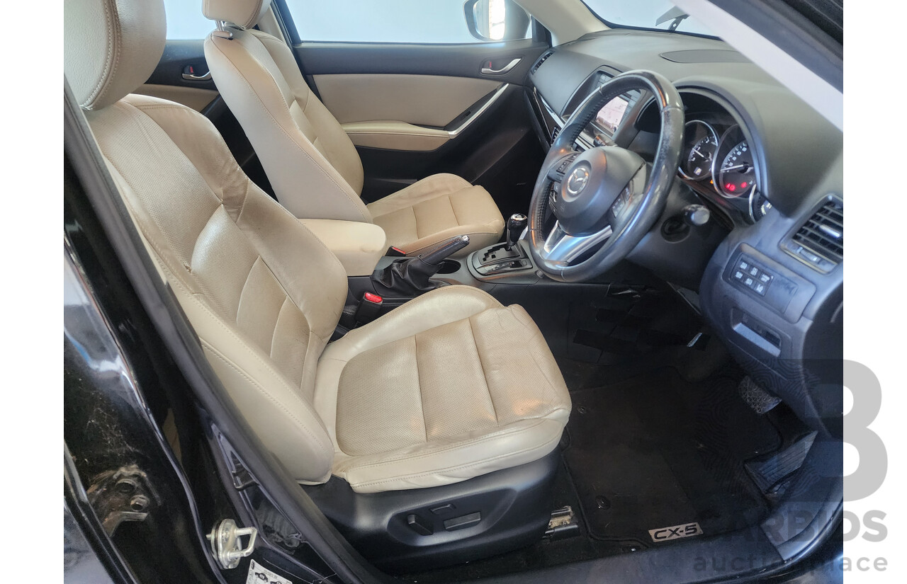 3/2012 Mazda Cx-5 Grand Tourer (4x4)  4d Wagon Black 2.2L