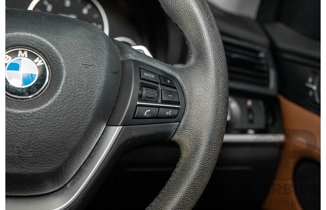 9/2015 BMW X3 xDrive20d xLine F25 MY15 4d Wagon Mineral White Metallic Turbo Diesel 2.0L