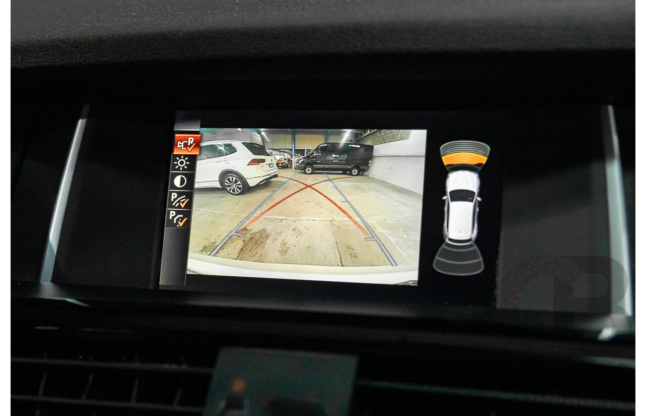 9/2015 BMW X3 xDrive20d xLine F25 MY15 4d Wagon Mineral White Metallic Turbo Diesel 2.0L